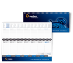 Tischquerkalender im Digitaldruck