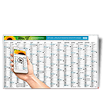 Plakatkalender mit Augmented Reality